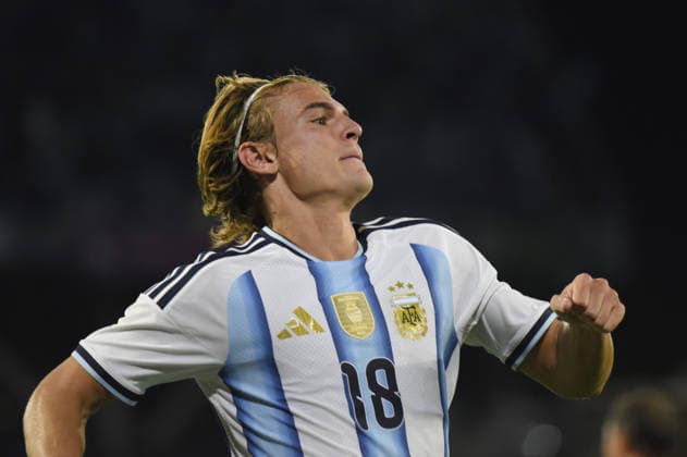 Argentina vs Bolivia NICO PAZ Copyright: xJuanxJosexGarciaxJuanxJosexGarciax