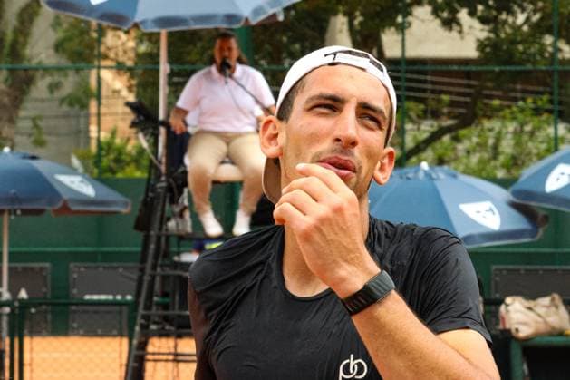 RECORD DATE NOT STATED fernandez (bra) contra midon (arg) pelo ATP, Tennis Herren challenger curitiba Curitiba (PR) 09 30 2026 - ATP Challenger Curitiba Fernandez Midon - Tennis player Bruno Fernandez (BRA) against Lautaro Midon (ARG) for the ATP Challenger Curitiba tournament, at the Graciosa Country Club on the afternoon of Wednesday, September 30, 2026.(Foto: Edson De Souza Thenews2 imago images) SPO  Copyright: xEdsonxDexSouzax