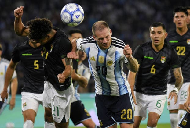 Alexis Mac Allister, Argentina vs Bolivia Foto: FOTOBAIRES Amistoso. Especial desde Cordoba. Copyright: xJuanxJosexGarciaxJuanxJosexGarciax