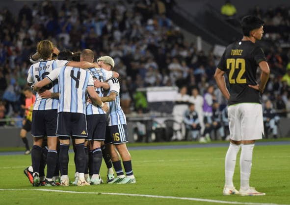 Argentina vs Bolivia Foto: FOTOBAIRES Amistoso. Especial desde Cordoba. Copyright: xJuanxJosexGarciaxJuanxJosexGarciax
