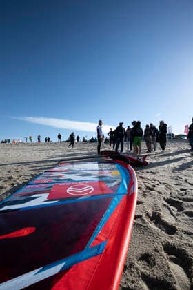 PWA - Citroen - World Windsurfing Tour Sylt 2026 - Tag 5 - Slalom Foil Men; Sylt Westerland, 30.09.2026 Lennert Neubauer (Freestyle Men, Greece, GRE-734) - neuer FreestyleWeltmeister; PWA - Citroen - World Windsurfing Tour Sylt 2026 - Tag 5 - Slalom Foil Men am 30.09.2026 vor dem Brandenburger Strand - Motorboot auf Sylt Westerland (Deutschland). Copyright: xBEAUTIFULxSPORTS AndreasxDickx