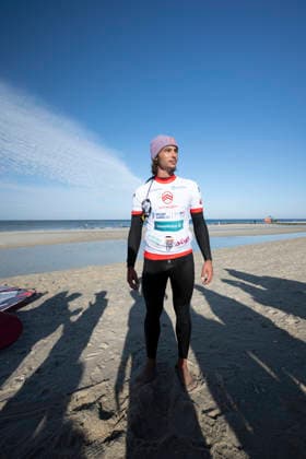PWA - Citroen - World Windsurfing Tour Sylt 2026 - Tag 5 - Slalom Foil Men; Sylt Westerland, 30.09.2026 Lennert Neubauer (Freestyle Men, Greece, GRE-734) - neuer FreestyleWeltmeister; PWA - Citroen - World Windsurfing Tour Sylt 2026 - Tag 5 - Slalom Foil Men am 30.09.2026 vor dem Brandenburger Strand - Motorboot auf Sylt Westerland (Deutschland). Copyright: xBEAUTIFULxSPORTS AndreasxDickx