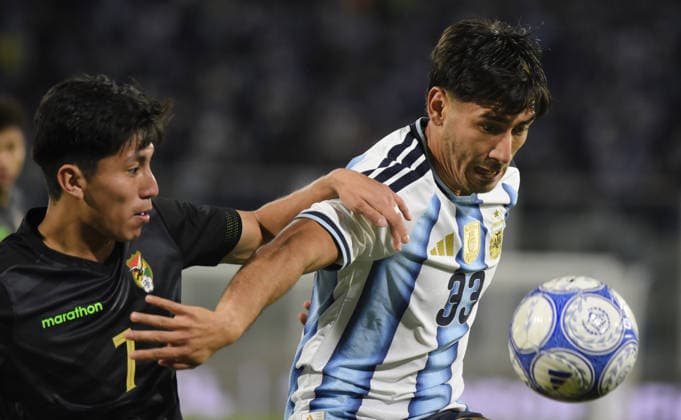 VEGA Argentina vs Bolivia Foto: FOTOBAIRES Amistoso. Especial desde Cordoba. Copyright: xJuanxJosexGarciaxJuanxJosexGarciax