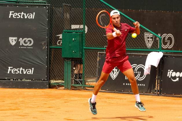 RECORD DATE NOT STATED Ribeiro (Brazil) vs. Sakamoto (Brazil) at the ATP, Tennis Herren Challenger Curitiba Curitiba (PR), 09 30 2026 - ATP Challenger Curitiba Ribeiro Sakamoto - Tennis player Eduardo Ribeiro against Pedro Sakamoto (BRA) for the ATP Challenger Curitiba tournament, at the Graciosa Country Club on the morning of Wednesday, September 30, 2026.(Foto: Edson De Souza Thenews2 imago images) SPO  Copyright: xEdsonxDexSouzax