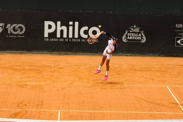 RECORD DATE NOT STATED Heredia (Colombia) vs. Schiessl (Brazil) at the ATP, Tennis Herren Challenger Curitiba Curitiba (PR) 09 30 2026 - ATP Challenger Curitiba Heredia Schiessl - Tennis player Samuel Heredia (COL) against Joao Eduardo Schiessl (BRA) for the ATP Challenger tournament in Curitiba; at the Graciosa Country Club on the afternoon of Wednesday, September 30, 2026.(Foto: Edson De Souza Thenews2 imago images) SPO  Copyright: xEdsonxDexSouzax