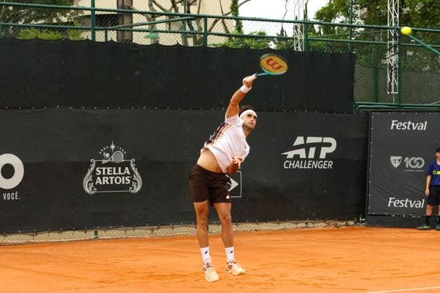 RECORD DATE NOT STATED Torres (Argentina) vs. Barrios Vera (Chile) for the ATP, Tennis Herren Challenger Curitiba Curitiba (PR), 09 30 2026 - ATP Challenger Curitiba Torres Barrios - Tennis player Juan Bautista Torres (ARG) against Tomas Barrios Vera (CHI) for the ATP Challenger Curitiba tournament, at the Graciosa Country Club on the afternoon of Wednesday, September 30, 2026.(Foto: Edson De Souza Thenews2 imago images) SPO  Copyright: xEdsonxDexSouzax