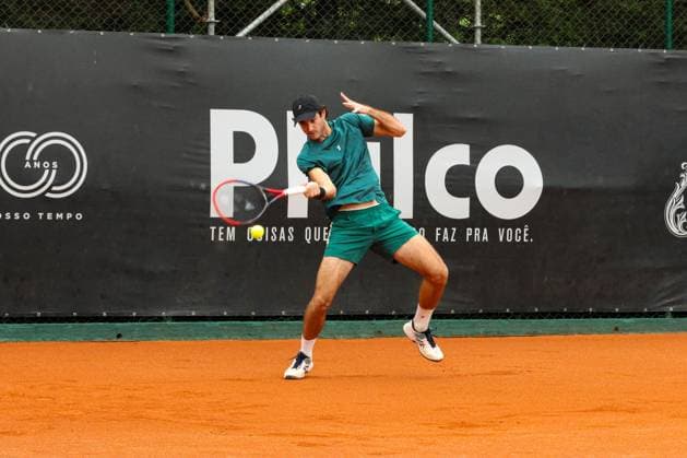 RECORD DATE NOT STATED Heide (bra) vs Meligeni Alves (bra) for the ATP, Tennis Herren Challenger Curitiba Curitiba (PR), 09 30 2026 - ATP Challenger Curitiba Heide Meligeni Alves - Tennis player Gustavo Heide (BRA) against Felipe Meligeni Alves (BRA) for the ATP Challenger Curitiba tournament, at the Graciosa Country Club on the afternoon of Wednesday, September 30, 2026.(Foto: Edson De Souza Thenews2 imago images) SPO  Copyright: xEdsonxDexSouzax