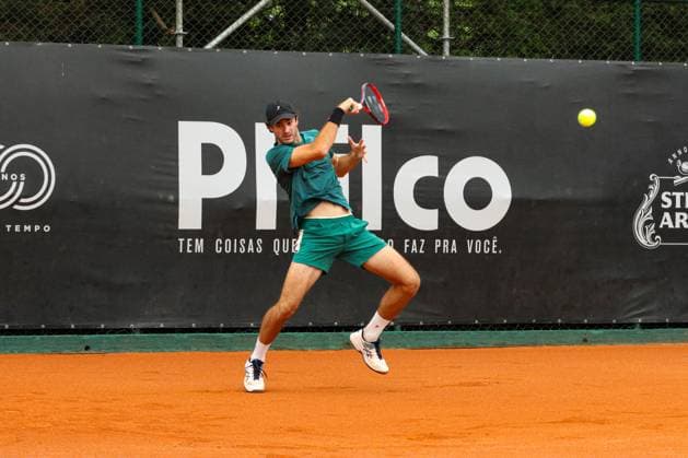 RECORD DATE NOT STATED Heide (bra) vs Meligeni Alves (bra) for the ATP, Tennis Herren Challenger Curitiba Curitiba (PR), 09 30 2026 - ATP Challenger Curitiba Heide Meligeni Alves - Tennis player Gustavo Heide (BRA) against Felipe Meligeni Alves (BRA) for the ATP Challenger Curitiba tournament, at the Graciosa Country Club on the afternoon of Wednesday, September 30, 2026.(Foto: Edson De Souza Thenews2 imago images) SPO  Copyright: xEdsonxDexSouzax