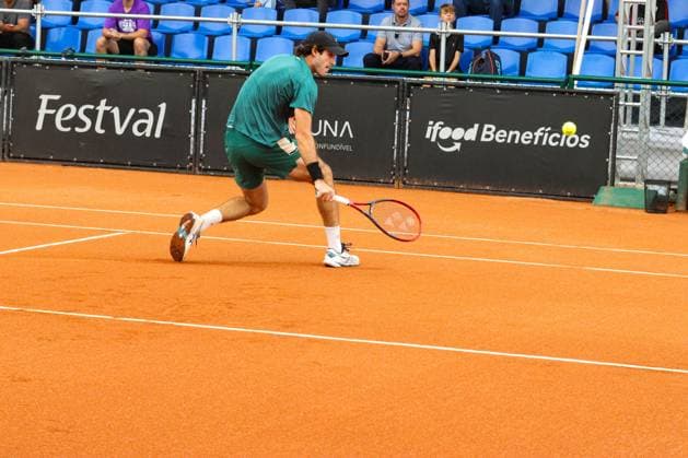 RECORD DATE NOT STATED Heide (bra) vs Meligeni Alves (bra) for the ATP, Tennis Herren Challenger Curitiba Curitiba (PR), 09 30 2026 - ATP Challenger Curitiba Heide Meligeni Alves - Tennis player Gustavo Heide (BRA) against Felipe Meligeni Alves (BRA) for the ATP Challenger Curitiba tournament, at the Graciosa Country Club on the afternoon of Wednesday, September 30, 2026.(Foto: Edson De Souza Thenews2 imago images) SPO  Copyright: xEdsonxDexSouzax