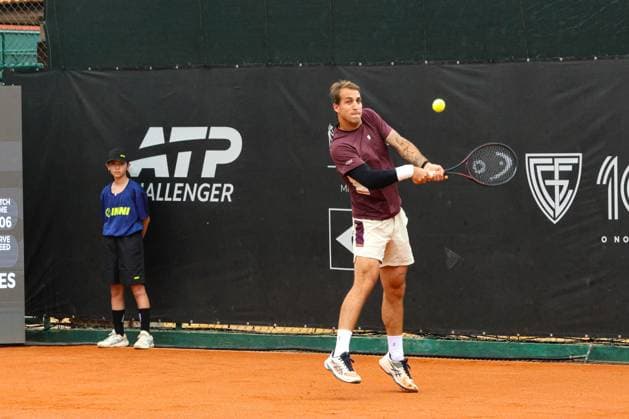 RECORD DATE NOT STATED Heide (bra) vs Meligeni Alves (bra) for the ATP, Tennis Herren Challenger Curitiba Curitiba (PR), 09 30 2026 - ATP Challenger Curitiba Heide Milegeni Alves - Tennis player Felipe Milegeni Alves (BRA) against Gustavo Heide (BRA) for the ATP Challenger Curitiba tournament, at the Graciosa Country Club on the afternoon of Wednesday, September 30, 2026.(Foto: Edson De Souza Thenews2 imago images) SPO  Copyright: xEdsonxDexSouzax