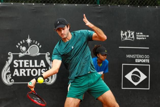 RECORD DATE NOT STATED Heide (bra) vs Meligeni Alves (bra) for the ATP, Tennis Herren Challenger Curitiba Curitiba (PR), 09 30 2026 - ATP Challenger Curitiba Heide Meligeni Alves - Tennis player Gustavo Heide (BRA) against Felipe Meligeni Alves (BRA) for the ATP Challenger Curitiba tournament, at the Graciosa Country Club on the afternoon of Wednesday, September 30, 2026.(Foto: Edson De Souza Thenews2 imago images) SPO  Copyright: xEdsonxDexSouzax