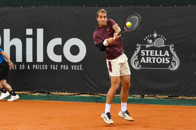 RECORD DATE NOT STATED Heide (bra) vs Meligeni Alves (bra) for the ATP, Tennis Herren Challenger Curitiba Curitiba (PR), 09 30 2026 - ATP Challenger Curitiba Heide Milegeni Alves - Tennis player Felipe Milegeni Alves (BRA) against Gustavo Heide (BRA) for the ATP Challenger Curitiba tournament, at the Graciosa Country Club on the afternoon of Wednesday, September 30, 2026.(Foto: Edson De Souza Thenews2 imago images) SPO  Copyright: xEdsonxDexSouzax