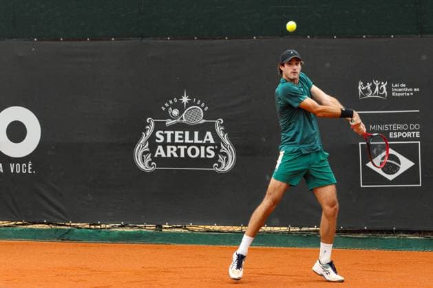 RECORD DATE NOT STATED Heide (bra) vs Meligeni Alves (bra) for the ATP, Tennis Herren Challenger Curitiba Curitiba (PR), 09 30 2026 - ATP Challenger Curitiba Heide Meligeni Alves - Tennis player Gustavo Heide (BRA) against Felipe Meligeni Alves (BRA) for the ATP Challenger Curitiba tournament, at the Graciosa Country Club on the afternoon of Wednesday, September 30, 2026.(Foto: Edson De Souza Thenews2 imago images) SPO  Copyright: xEdsonxDexSouzax