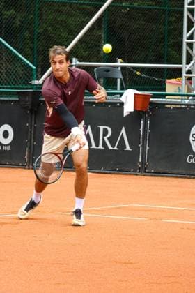 RECORD DATE NOT STATED Heide (bra) vs Meligeni Alves (bra) for the ATP, Tennis Herren Challenger Curitiba Curitiba (PR), 09 30 2026 - ATP Challenger Curitiba Heide Milegeni Alves - Tennis player Felipe Milegeni Alves (BRA) against Gustavo Heide (BRA) for the ATP Challenger Curitiba tournament, at the Graciosa Country Club on the afternoon of Wednesday, September 30, 2026.(Foto: Edson De Souza Thenews2 imago images) SPO  Copyright: xEdsonxDexSouzax