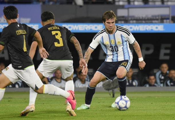 MASTANTUONO Argentina vs Bolivia Foto: FOTOBAIRES Amistoso. Especial desde Cordoba. Copyright: xJuanxJosexGarciaxJuanxJosexGarciax