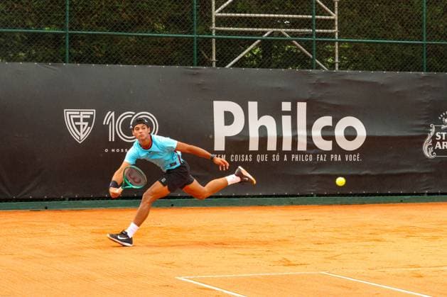 RECORD DATE NOT STATED Tennis player Guto Miguel in his first victory as a professional. Curitiba (PR), 09 30 2026 - ATP, Tennis Herren Challenger Curitiba Guto Miguel - After reaching the junior final at the US Open in early September, Guto Miguel decided it was time to take the next step and begin the transition to the professional circuit. This Wednesday, the 17-year-old from Goias debuted at the Curitiba Challenger with a victory, achieving his first career win as a professional tennis player. The Brazilian prospect benefited from the withdrawal of Argentinian Facundo Mena and advanced to the round of 16 of the 75-level tournament.(Foto: Edson De Souza Thenews2 imago images) SPO  Copyright: xEdsonxDexSouzax