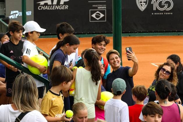 RECORD DATE NOT STATED Tennis player Guto Miguel in his first victory as a professional. Curitiba (PR), 09 30 2026 - ATP, Tennis Herren Challenger Curitiba Guto Miguel - After reaching the junior final at the US Open in early September, Guto Miguel decided it was time to take the next step and begin the transition to the professional circuit. This Wednesday, the 17-year-old from Goias debuted at the Curitiba Challenger with a victory, achieving his first career win as a professional tennis player. The Brazilian prospect benefited from the withdrawal of Argentinian Facundo Mena and advanced to the round of 16 of the 75-level tournament.(Foto: Edson De Souza Thenews2 imago images) SPO  Copyright: xEdsonxDexSouzax