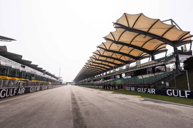 F1 - BAHRAIN GRAND PRIX IN MALAYSIA 2026 track, piste, grandstands illustration during the 2026 Formula 1 Bahrain Grand Prix in Malaysia, 16th round of the 2026 Formula One World Championship, WM, Weltmeisterschaft from October 2 to 4, 2026 on the Sepang International Circuit, in Sepang, Malaysia - SepangMalaysia  Copyright: xANTONINxVINCENTx