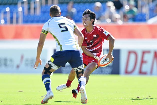 Ryodai Shirakuni (JPN), OCTOBER 1, 2026 - Rugby : Men s Preliminary Round Pool B match between Japan - Kazakhstan at Nagoya City Mizuho Park Rugby Field during the Asian Games Aichi-Nagoya 2026 in Aichi, Japan. Noxthirdxpartyxsales  aflo_352315111 KenjiroxMatsuox