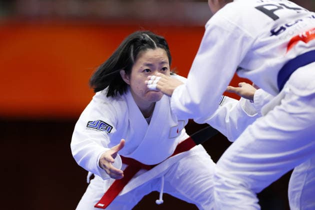 Mika Tanaka (JPN), OCTOBER 1, 2026 - Ju-Jitsu : Women s -48kg elimination round of 32 at Aichi Prefectural Martial Arts Hall during the Asian Games Aichi-Nagoya 2026 in Aichi, Japan. Noxthirdxpartyxsales  aflo_352328273 NaokixMoritax