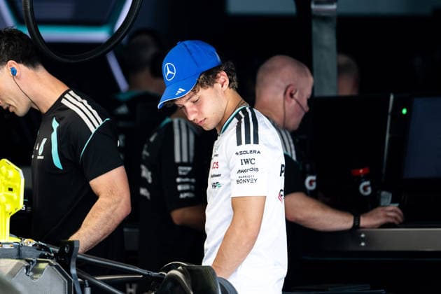F1 - BAHRAIN GRAND PRIX IN MALAYSIA 2026 KIMI ANTONELLI Andrea (ita), Mercedes AMG F1 Team W17, portrait during the 2026 Formula 1 Bahrain Grand Prix in Malaysia, 16th round of the 2026 Formula One World Championship, WM, Weltmeisterschaft from October 2 to 4, 2026 on the Sepang International Circuit, in Sepang, Malaysia - SepangMalaysia  Copyright: xALBERTOxVIMERCATIx