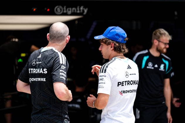 F1 - BAHRAIN GRAND PRIX IN MALAYSIA 2026 KIMI ANTONELLI Andrea (ita), Mercedes AMG F1 Team W17, portrait during the 2026 Formula 1 Bahrain Grand Prix in Malaysia, 16th round of the 2026 Formula One World Championship, WM, Weltmeisterschaft from October 2 to 4, 2026 on the Sepang International Circuit, in Sepang, Malaysia - SepangMalaysia  Copyright: xALBERTOxVIMERCATIx