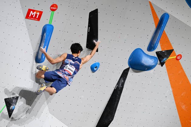 Sorato Anraku (JPN), SEPTEMBER 30, 2026 - Sports Climbing : Men s Boulder Final at Nagoya International Exhibition Hall (Portmesse Nagoya) during the Asian Games Aichi-Nagoya 2026 in Aichi, Japan. Noxthirdxpartyxsales  aflo_352175626 KenjiroxMatsuox