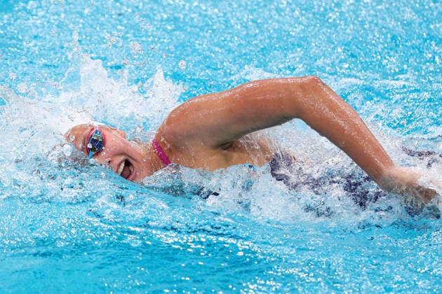 October 1, 2026, Sydney, Nsw, Australia: DELTA CROSS competes in the WomenÃ¢â‚¬â ¢s 400m free heats during the 2026 Australian Short Course Championships. Sydney Australia - ZUMAt173 20261001_zsp_t173_018 Copyright: xStephanexThomasx