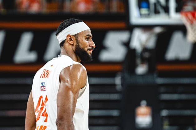 Armel Traore (ratiopharm ulm) Looks on during the BKT EuroCup 2026 2027 match between ratiopharm ulm and Balkan Botevgrad at ratiopharm Arena on September 30, 2026 in Neu Ulm, Germany. (Photo by Harry Langer DeFodi Images) -