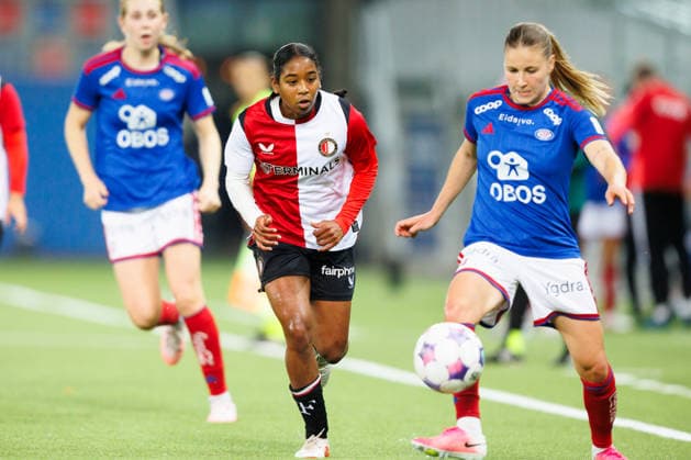 Vaalerenga v Feyenoord, UEFA Women™s Europa Cup, Oslo, Norway Oslo, Norway. 30th, September 2026. Ilayah Dostmohamed of Feyenoord seen during the UEFA Women™s Europa Cup match between Vaalerenga and Feyenoord at Intility Arena in Oslo. Norway, Oslo, Intility Arena  Copyright: xGonzalesxPhoto KetilxMartinsenx