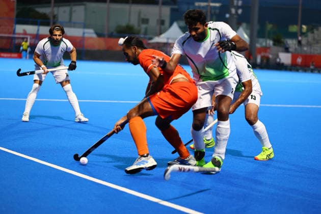 Asian Games 2026 Aichi-Nagoya, Japan India defeated Pakistan 4 3 in the men™s semifinal at the 20th Asian Games Aichi-Nagoya 2026 at Gifu Prefectural Green Stadium on Thursday, October 1, 2026, advancing to the final. Pakistan clawed their way back into the game to level the scores 3-3. Abhishek scored a stunning winner in the final minute of a thrilling Asian Games men s hockey semi-final as India edged past Pakistan by 4-3 Aichi, Nagoya Gifu Perfectural Green Stadium Japan Copyright: xSeshadrixSukumarx