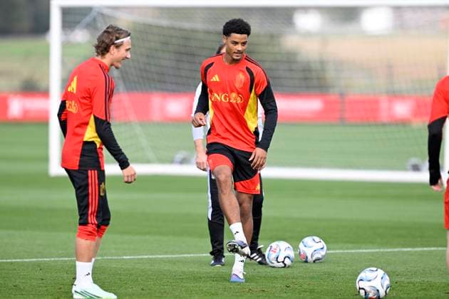 Belgium v Turkey - UEFA Nations League 2026 Media Activities 01 10 2026 TUBIZE, BELGIUM - OCTOBER 01 : De Winter Koni defender of Belgium pictured during a training session ahead of the UEFA Nations League tournament league phase matchday 3 group A1 match between Belgium and Turkey on October 1, 2026 in Tubize, Belgium, 01 10 2026 Tubize Belgium  Copyright: xNicoxVereeckenx
