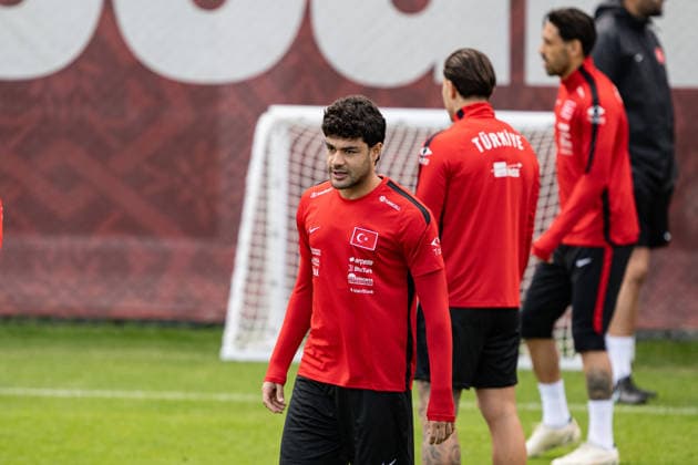 Turkiye complete preparations for UEFA Nations League match against Belgium ISTANBUL, TURKIYE - OCTOBER 1: Turkish national football players take part in the last training session for their third UEFA Nations League Group A match against Belgium, in Istanbul, Turkiye on October 1, 2026. Celal Gunes Anadolu Istanbul Turkey. Editorial use only. Please get in touch for any other usage.  Copyright: x2026xAnadoluxCelalxGunesx