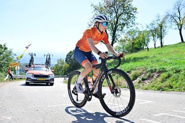 UEC 2026 Road European Championship, EM, Europameisterschaft Ljubljana 01 10 2026 LJUBLJANA, SLOVENIA - OCTOBER 01 : Menting Imke (NED) during a training ride prior to the 2026 UEC Road European Championship on October 1, 2026 in Ljubljana, Slovenia, 01 10 2026 Ljubljana Slovenia  Copyright: xJanxDexMeuleneirx