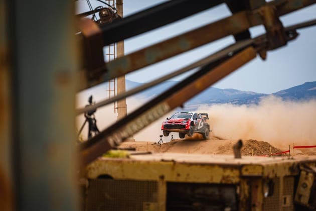 AUTO - WRC, Motorsport Rallye, WM - RALLY ITALIA SARDEGNA 2026 33 Elfyn EVANS, Scott MARTIN, TOYOTA GR Yaris Rally1, action during the 2026 Rally Italia Sardegna, 13th round of the 2026 WRC World Rally Car Championship, from October 1 to 4, 2026 at Alghero, Italy - AlgheroItaly  Copyright: xNikosxKatikisx