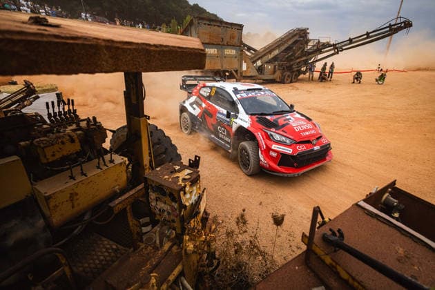 AUTO - WRC, Motorsport Rallye, WM - RALLY ITALIA SARDEGNA 2026 18 Takamoto KATSUTA, Aaron JOHNSTON, TOYOTA GR Yaris Rally1, action during the 2026 Rally Italia Sardegna, 13th round of the 2026 WRC World Rally Car Championship, from October 1 to 4, 2026 at Alghero, Italy - AlgheroItaly  Copyright: xNikosxKatikisx