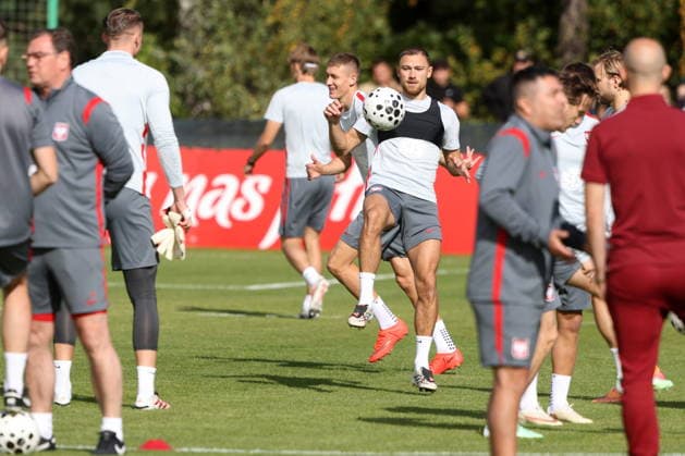 Kepa kolo Sochocina 01.10.2026 Trening reprezentacji Polski - - - Polish football national team, Nationalteam training session in Kepa near Sochocin Matty Cash Fot. Marcin Solarz FotoPyk NEWSPIX.PL --- newspix.pl POLAND OUT! 