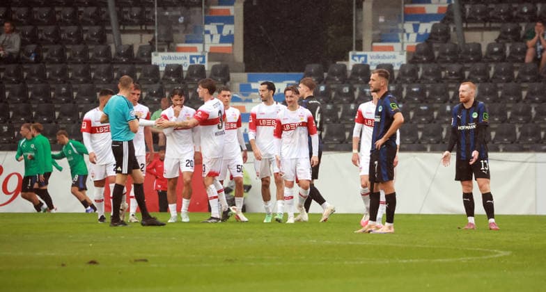 01.10.26 VfB Stuttgart - SpVgg Greuther Fürth Deutschland, Großaspach, 01.10.2026, Fussball, Bundesliga, Saison 2026 2027, Testspiel, VfB Stuttgart - SpVgg Greuther Fürth: (VfB Stuttgart).