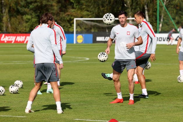 Kepa kolo Sochocina 01.10.2026 Trening reprezentacji Polski - - - Polish football national team, Nationalteam training session in Kepa near Sochocin Robert Lewandowski Fot. Marcin Solarz FotoPyk NEWSPIX.PL --- newspix.pl POLAND OUT! 