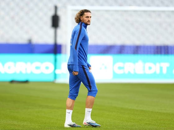 October 1, 2026, Saint-Denis, Ile-De-France, France: ADRIEN RABIOT in the Team France Training Session a day ahead of the UEFA Nations League 2026 27 groupe stage matchday 3 of 6 between FRANCE and ITALY at the Stade de France in Saint-Denis, France. Soccer 2026: Nations League: France : Italy  - ZUMAc179 20261001_zep_c179_061 Copyright: xMickaelxChavetx
