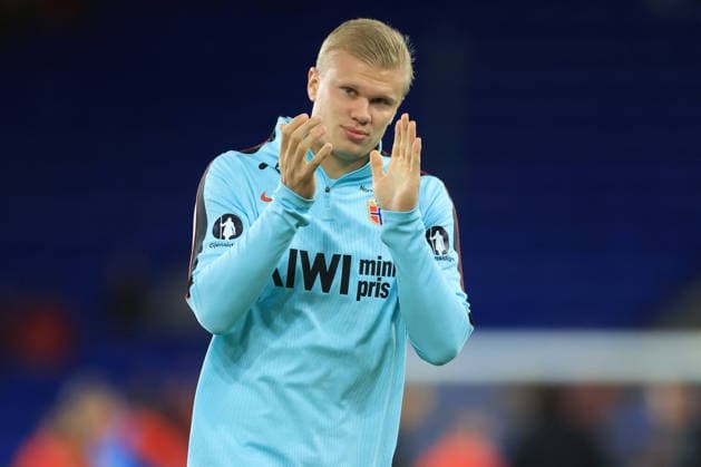 Wales v Norway - UEFA Nations League 2026 27 Group A4 MD3 Erling Haaland of Norway applauds the fans before the UEFA Nations League 2026 27 group phase match between Wales and Norway at Cardiff City Stadium on October 1, 2026 in Cardiff, Wales. Cardiff Cardiff City Stadium Wales United Kingdom Copyright: xAllstarxPicturexLibraryxLtdx