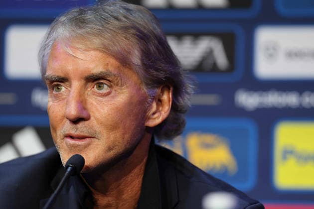2026 27 UEFA Nations League football match between France and Italy Roberto Mancini Head Coach of Italy during the 2026 27 UEFA Nations League football match between France and Italy on October 2, 2026, at the Stade de France in Paris. PARIGI Stadio De France Parigi Francia Copyright: xFABIOxSASSOxFabioxSassox 7V8A8572