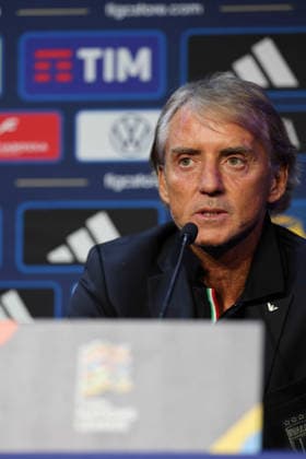 2026 27 UEFA Nations League football match between France and Italy Roberto Mancini Head Coach of Italy during the 2026 27 UEFA Nations League football match between France and Italy on October 2, 2026, at the Stade de France in Paris. PARIGI Stadio De France Parigi Francia Copyright: xFABIOxSASSOxFabioxSassox 7V8A8598