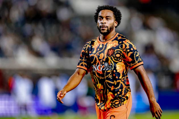 THESSALONIKI - Nederland midfielder Quinten Timber during the UEFA Nations League match between Griekenland and Nederland at Toumba Stadion on 1 October 2026 in Thessaloniki, Griekenland. (Photo by DeFodi Images) -