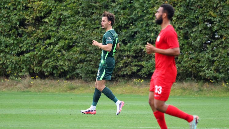 VfL vs Havelse, Testspiel Wolfsburg, 01.10.2026, Fußball, Herren, Saison 2026 2027, Testspiel, VfL Wolfsburg vs. TSV Havelse, Aaron Zehnter (VfL Wolfsburg) Deutschland