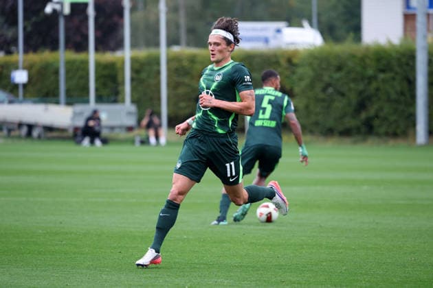 VfL vs Havelse, Testspiel Wolfsburg, 01.10.2026, Fußball, Herren, Saison 2026 2027, Testspiel, VfL Wolfsburg vs. TSV Havelse, Fabian Reese (VfL Wolfsburg) Deutschland