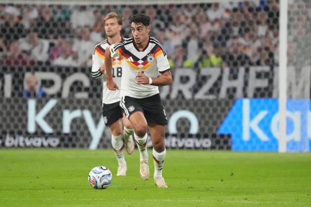 Aleksandar Pavlovic (Deutschland Germany) - München 01.10.2026: Deutschland vs. Serbien, UEFA Nations League, 3. Spieltag, Allianz Arena