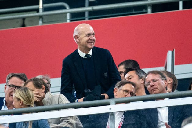 01.10.2026, GER, Fussball, Herren, UEFA Nations League Länderspiel, Liga A, 3. Spieltag, Deutschland vs. Serbien Bernd Neuendorf ( DFB Präsident ) München Allianz Arena Bayern Deutschland Copyright: xNordphoto Memmlerx