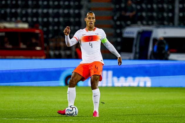 THESSALONIKI - Virgil van Dijk of the Netherlands passes the ball during the UEFA Nations League match between Greece and the Netherlands at the Toumba Stadium on 1 October 2026 in Thessaloniki, Greece. MARCEL TER BALS ANP UEFA Nations League 2026 27 xVIxANPxSportx xMarcelxterxBalsxIVx 571090141 originalFilename: 571090141.jpg
