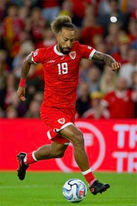 RECORD DATE NOT STATED Football - UEFA Nations League - Group A4 - Wales v Norway CARDIFF, WALES - Thursday, October 1, 2026: Wales Sorba Thomas during the UEFA Nations League Group A4 Matchday 3 match between Wales and Norway at the Cardiff City Stadium. (Photo by David Rawcliffe Propaganda) CARDIFF Cardiff City Stadium CARDIFF WALES  Copyright: xDavidxRawcliffex 2026-10-01-Wales_v_Norway-037